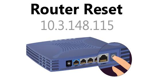10.3.148.115 router reset