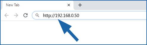 192.168.0.50 login page