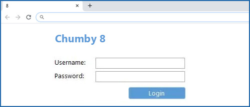 Chumby 8 router default login