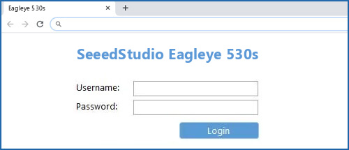 SeeedStudio Eagleye 530s router default login
