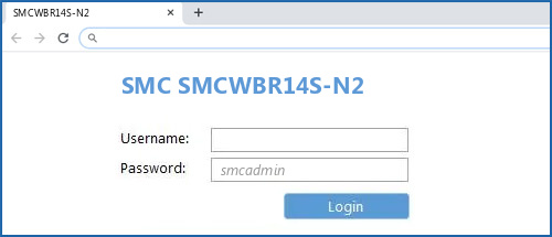 SMC SMCWBR14S-N2 router default login