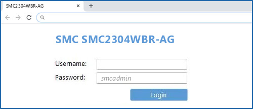 SMC SMC2304WBR-AG router default login