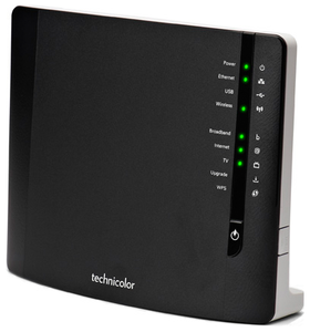 technicolor router connexion vdsl changer modem password